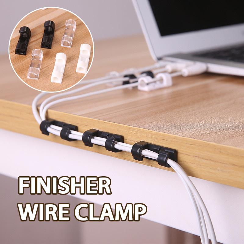 CLIPS ORGANIZADOR DE CABLES CON ADHESIVO💥