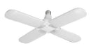 Lampara Bombillo Led 4 Aspas Desplegable