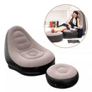 Sillon inflable con Bomba y reposapies