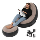 Sillon inflable con Bomba y reposapies