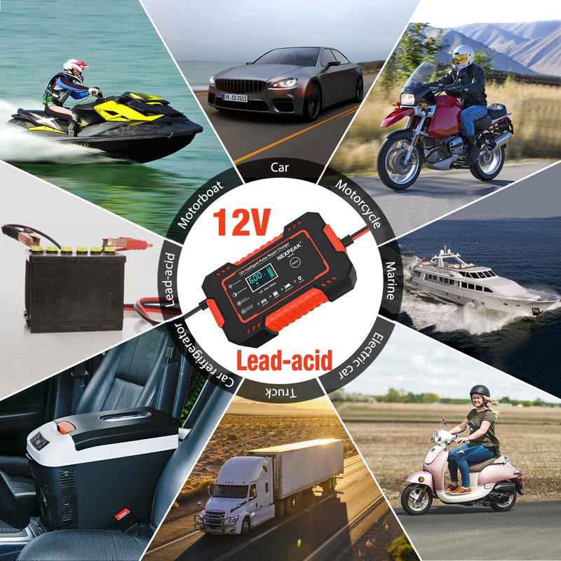Cargador de Baterías Portátil 12V 🚗 ¡Oferta exclusiva! 🎉