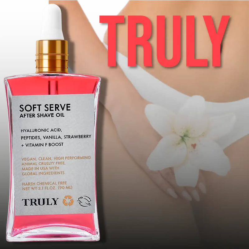 Truly🍓 - Aceite Aclarante Post Afeitado - 90ml - ¡Paga al Recibir!
