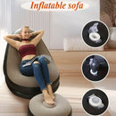 Sillon inflable con Bomba y reposapies