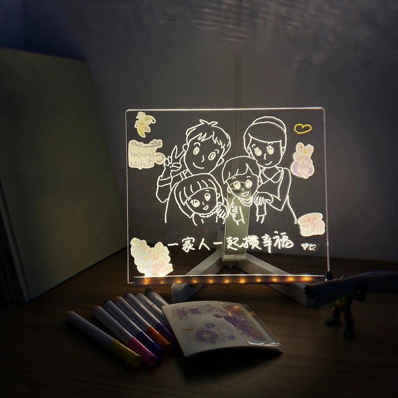 Glowboard™ Tablero Acrilico Luz Led