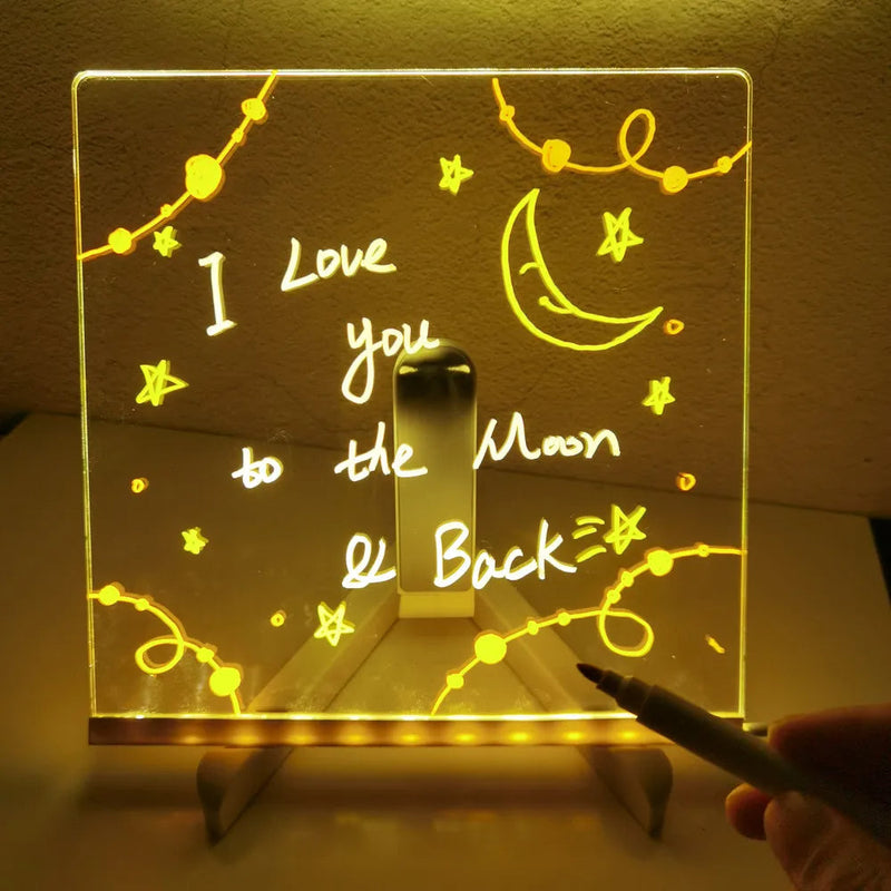 Glowboard™ Tablero Acrilico Luz Led