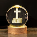 Bola de cristal 3D católicas