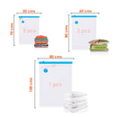 Pack De Bolsas Al Vacío Ahorradoras x 5 + bomba