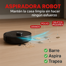 Robot Aspiradora Inteligente 3 en 1  Limpieza Hogar