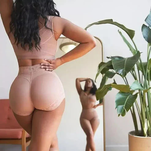 Panty Levanta Cola Con Encaje