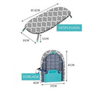 FlexiPress: Mesa de Planchar Plegable Compacta