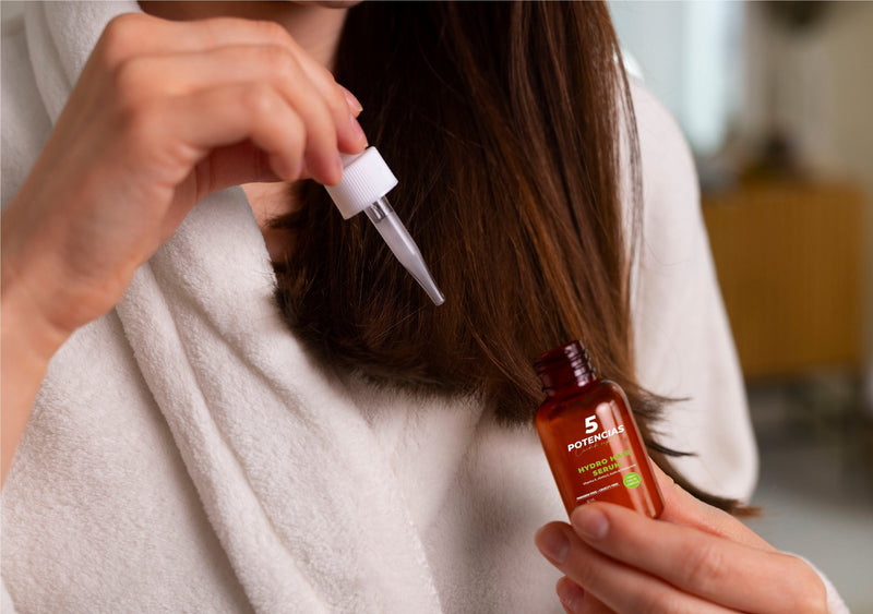 SERUM 5 POTENCIAS + (PERFUME CAPILAR OBSEQUIO)